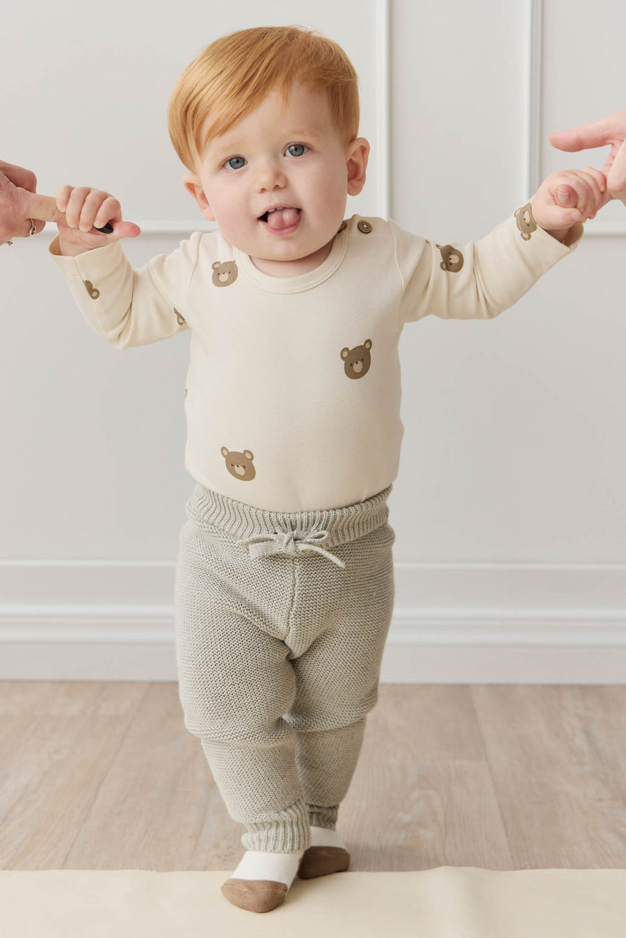 Ethan Pant - Moss Marle Childrens Pant from Jamie Kay NZ