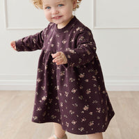 Organic Cotton Charlotte Dress - Petite Fleur Childrens Dress from Jamie Kay NZ