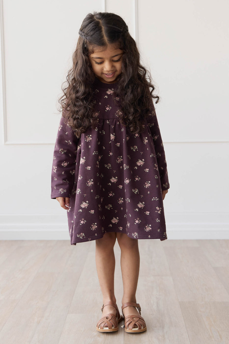 Organic Cotton Charlotte Dress - Petite Fleur Childrens Dress from Jamie Kay NZ