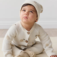 Marlow Onepiece - Jacquard Fresh Apple Tofu Childrens Onepiece from Jamie Kay NZ