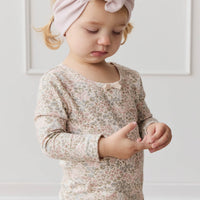 Organic Cotton Modal Lilian Headband - Violet Tint Childrens Headband from Jamie Kay NZ