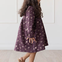 Organic Cotton Charlotte Dress - Petite Fleur Childrens Dress from Jamie Kay NZ