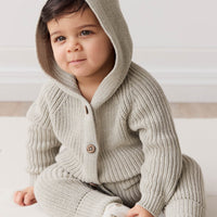 Bear Knit Onepiece - Moss Marle Childrens Onepiece from Jamie Kay NZ