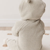 Bear Knit Onepiece - Moss Marle Childrens Onepiece from Jamie Kay NZ