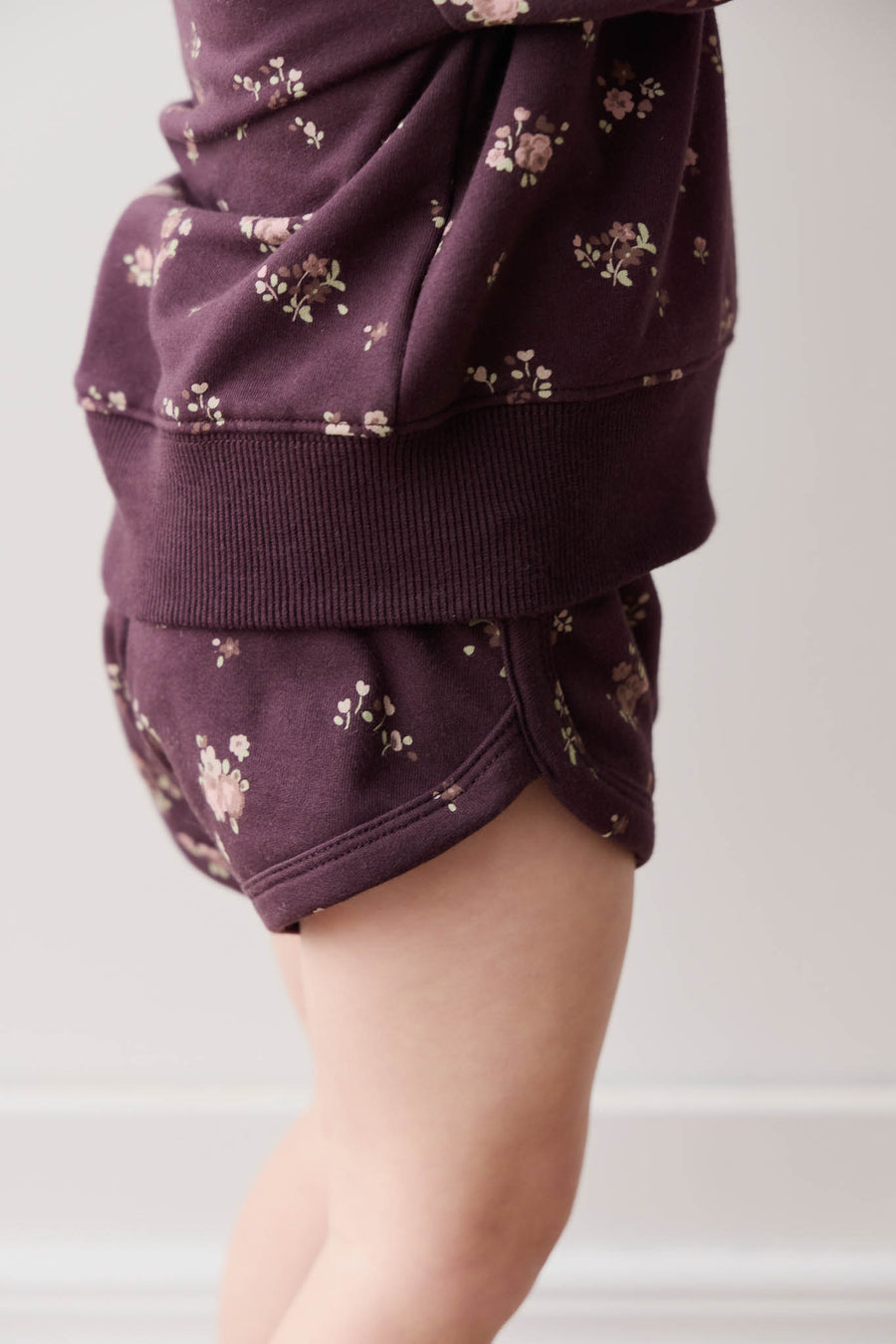 Organic Cotton Ivy Shortie - Petite Fleur Childrens Short from Jamie Kay NZ