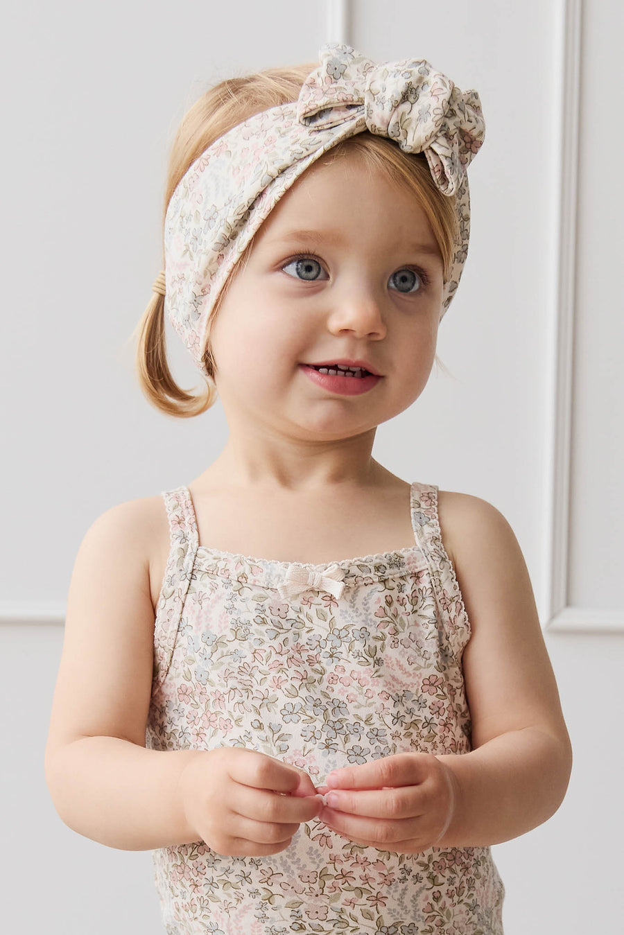 Organic Cotton Headband - April Glacier Childrens Headband from Jamie Kay NZ