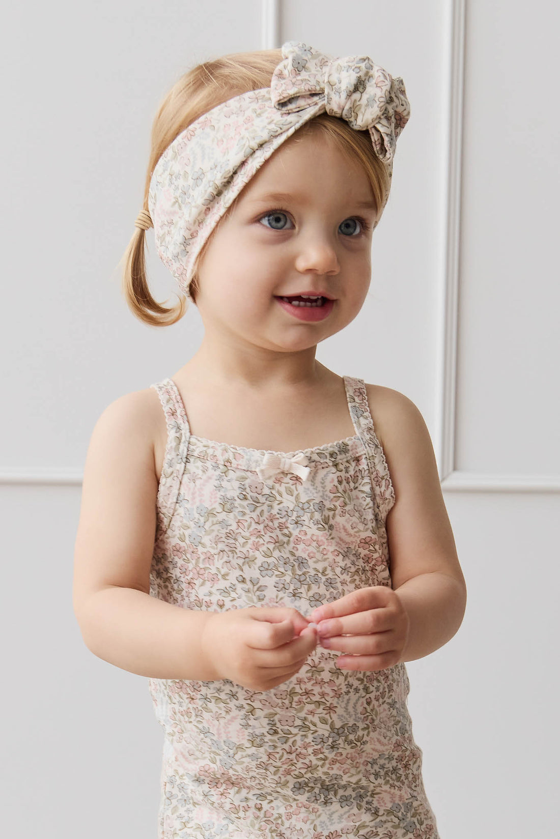 Organic Cotton Headband - April Glacier Childrens Headband from Jamie Kay NZ