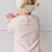 Organic Cotton Headband - Meredith Egret Childrens Headband from Jamie Kay NZ