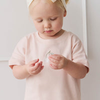 Organic Cotton Headband - Meredith Egret Childrens Headband from Jamie Kay NZ