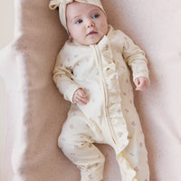 Organic Cotton Melanie Onepiece - Meredith Egret Childrens Onepiece from Jamie Kay NZ