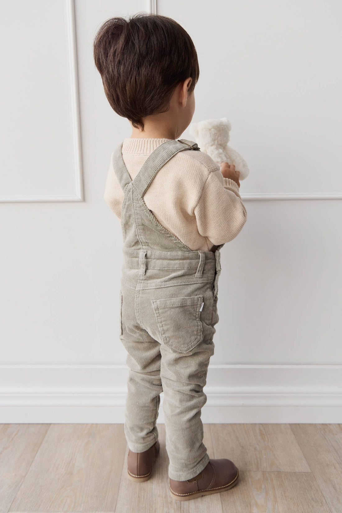 Jordie Cord Overall - Moss Childrens Overall from Jamie Kay NZ