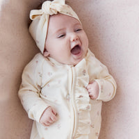 Organic Cotton Melanie Onepiece - Meredith Egret Childrens Onepiece from Jamie Kay NZ