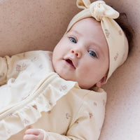 Organic Cotton Melanie Onepiece - Meredith Egret Childrens Onepiece from Jamie Kay NZ