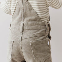 Chase Short Cord Overall - Moss Childrens Overall from Jamie Kay NZ