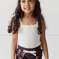 Organic Cotton Ivy Shortie - Petite Fleur Childrens Short from Jamie Kay NZ