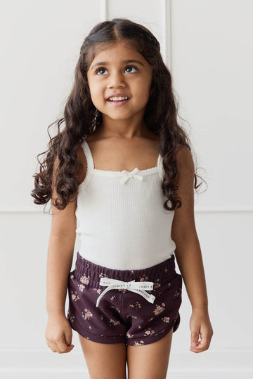 Organic Cotton Ivy Shortie - Petite Fleur Childrens Short from Jamie Kay NZ