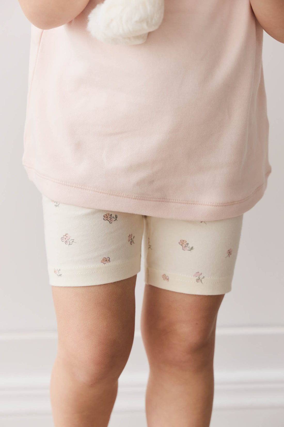 Organic Cotton Everyday Bike Short - Meredith Egret Childrens Short from Jamie Kay NZ