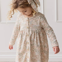 Organic Cotton Poppy Dress - April Glacier Childrens Dress from Jamie Kay NZ