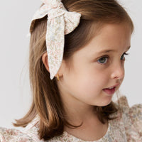 Organic Cotton Bow - April Glacier Childrens Bow from Jamie Kay NZ