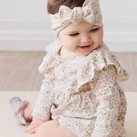 Organic Cotton Headband - April Glacier Childrens Headband from Jamie Kay NZ