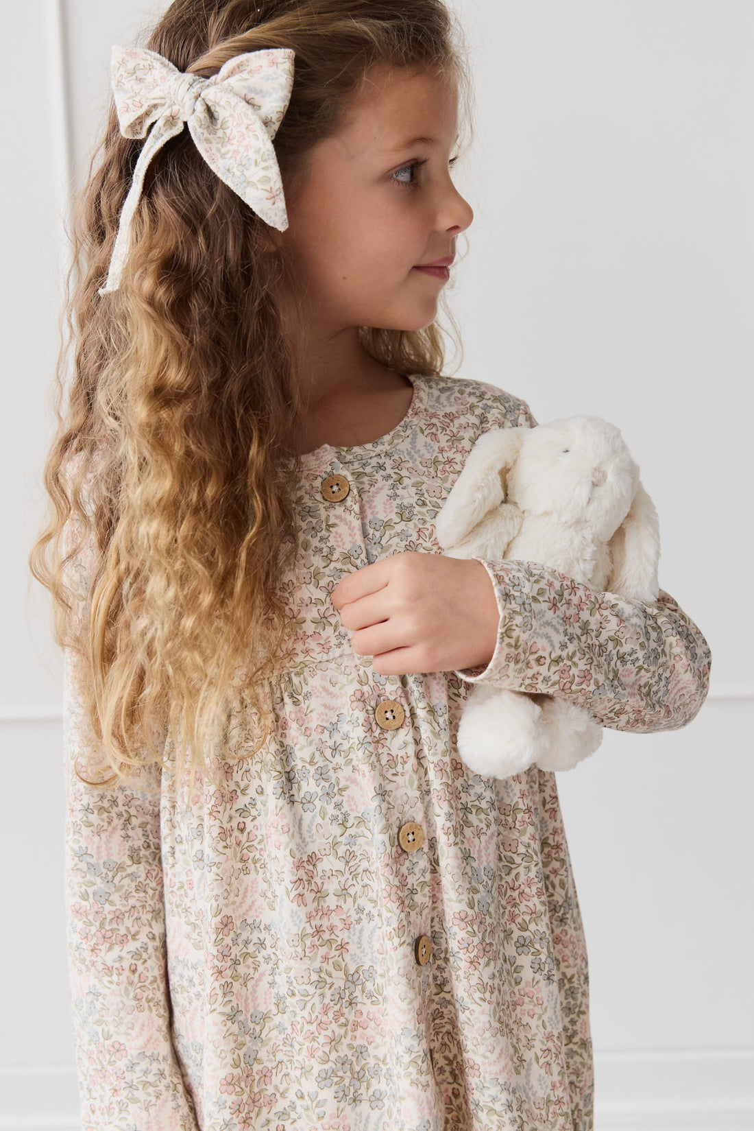 Organic Cotton Poppy Dress - April Glacier Childrens Dress from Jamie Kay NZ