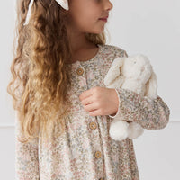 Organic Cotton Poppy Dress - April Glacier Childrens Dress from Jamie Kay NZ