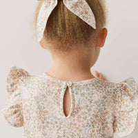 Organic Cotton Bow - April Glacier Childrens Bow from Jamie Kay NZ