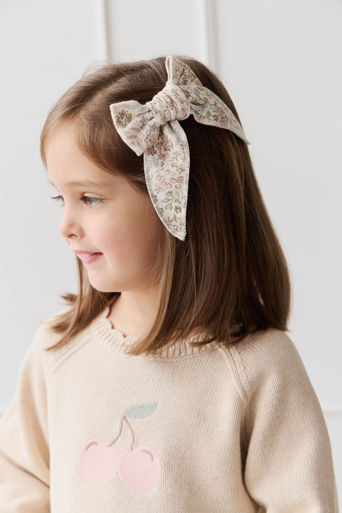 Organic Cotton Bow - April Glacier Childrens Bow from Jamie Kay NZ