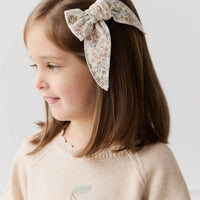 Organic Cotton Bow - April Glacier Childrens Bow from Jamie Kay NZ