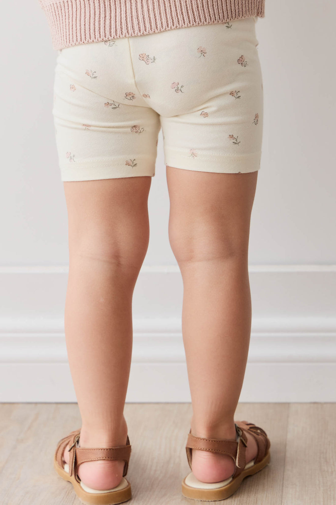 Organic Cotton Everyday Bike Short - Meredith Egret Childrens Short from Jamie Kay NZ