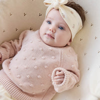 Dotty Knit Jumper - Trinket Marle Childrens Jumper from Jamie Kay NZ