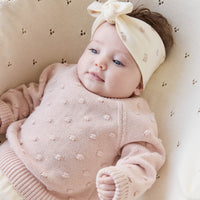 Dotty Knit Jumper - Trinket Marle Childrens Jumper from Jamie Kay NZ