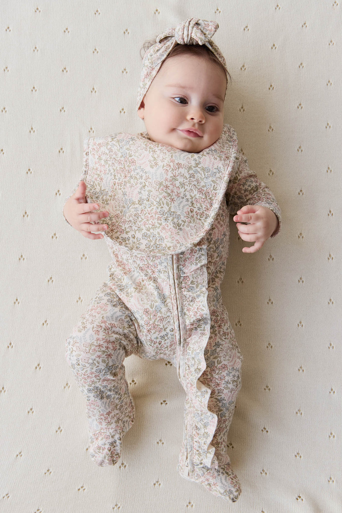 Organic Cotton Melanie Onepiece - April Glacier Childrens Onepiece from Jamie Kay NZ