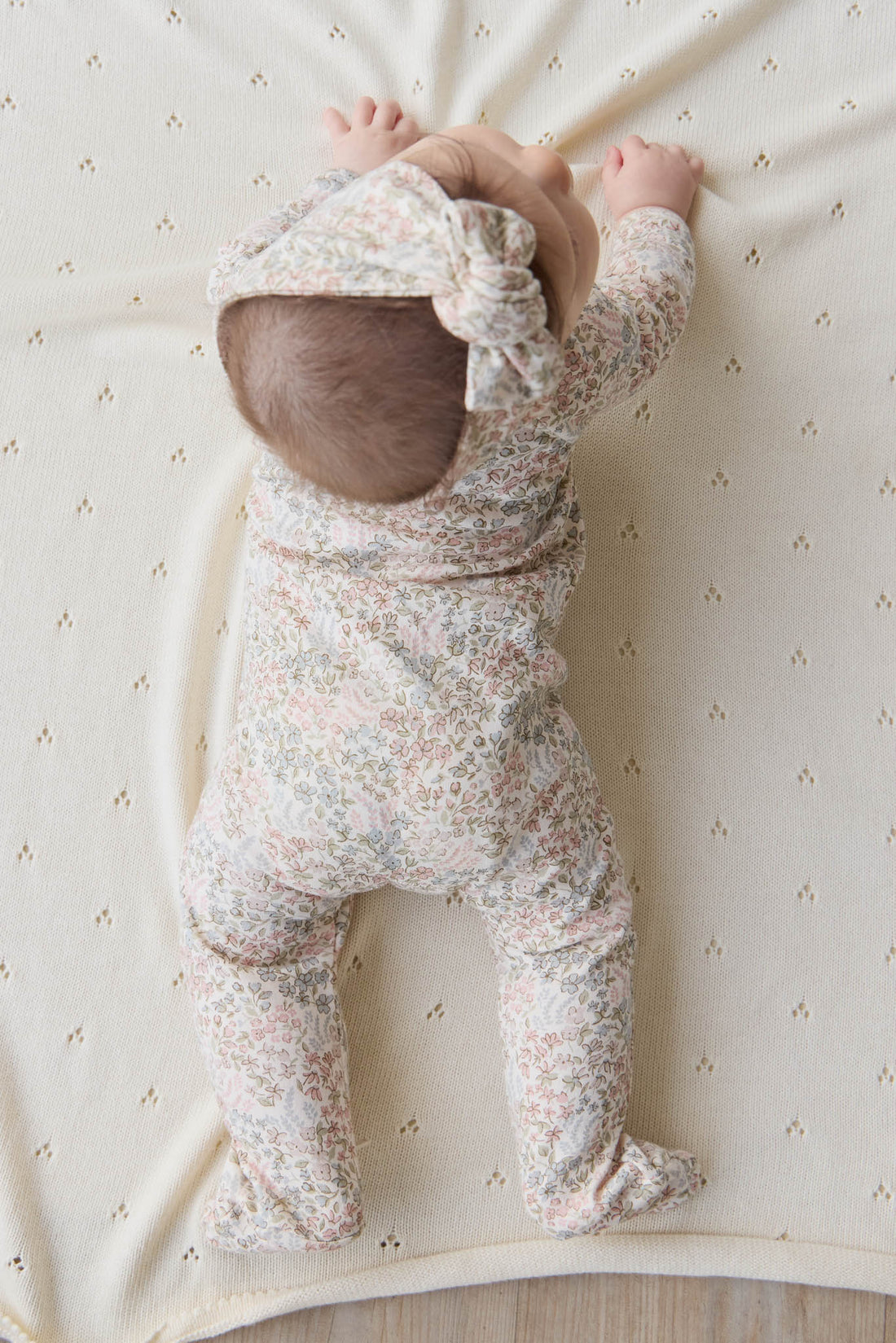 Organic Cotton Melanie Onepiece - April Glacier Childrens Onepiece from Jamie Kay NZ