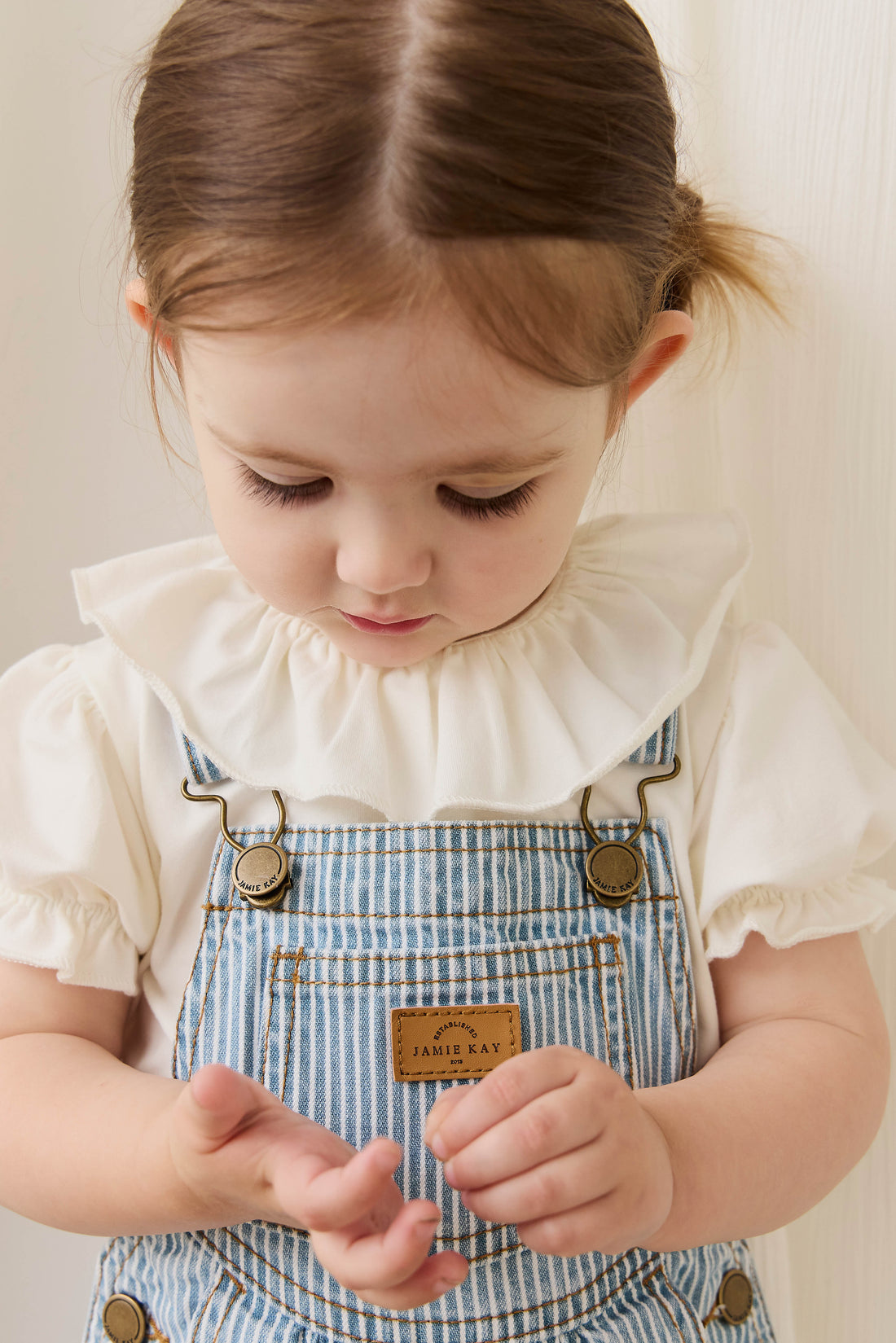 Cecil Overall - Holiday Stripe Childrens Overall from Jamie Kay NZ