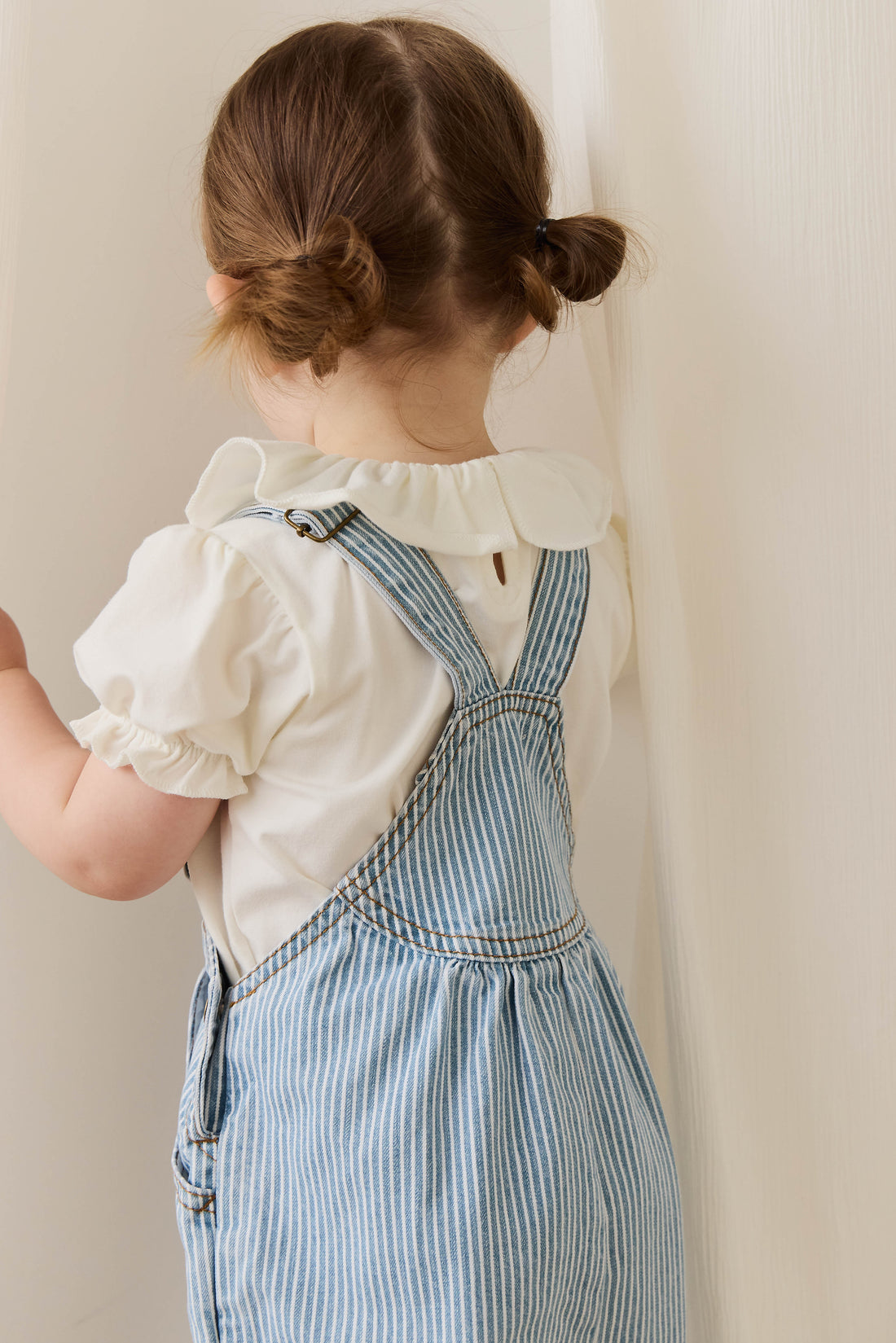 Cecil Overall - Holiday Stripe Childrens Overall from Jamie Kay NZ