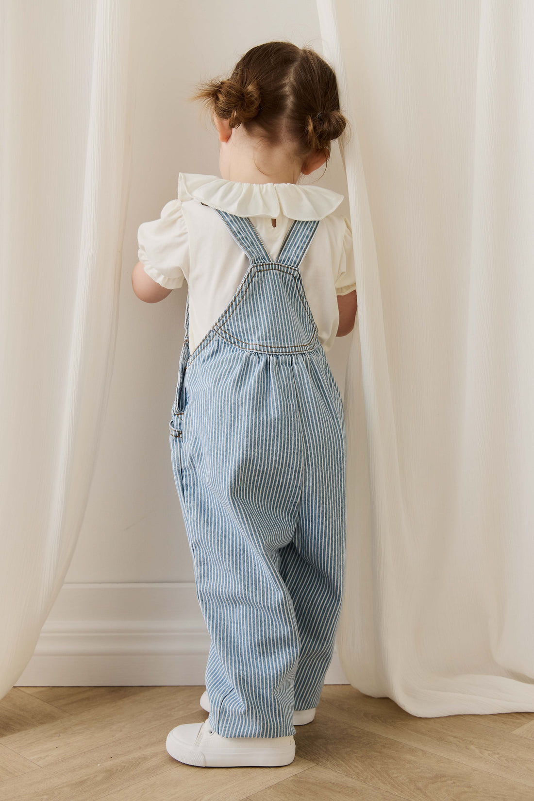 Cecil Overall - Holiday Stripe Childrens Overall from Jamie Kay NZ