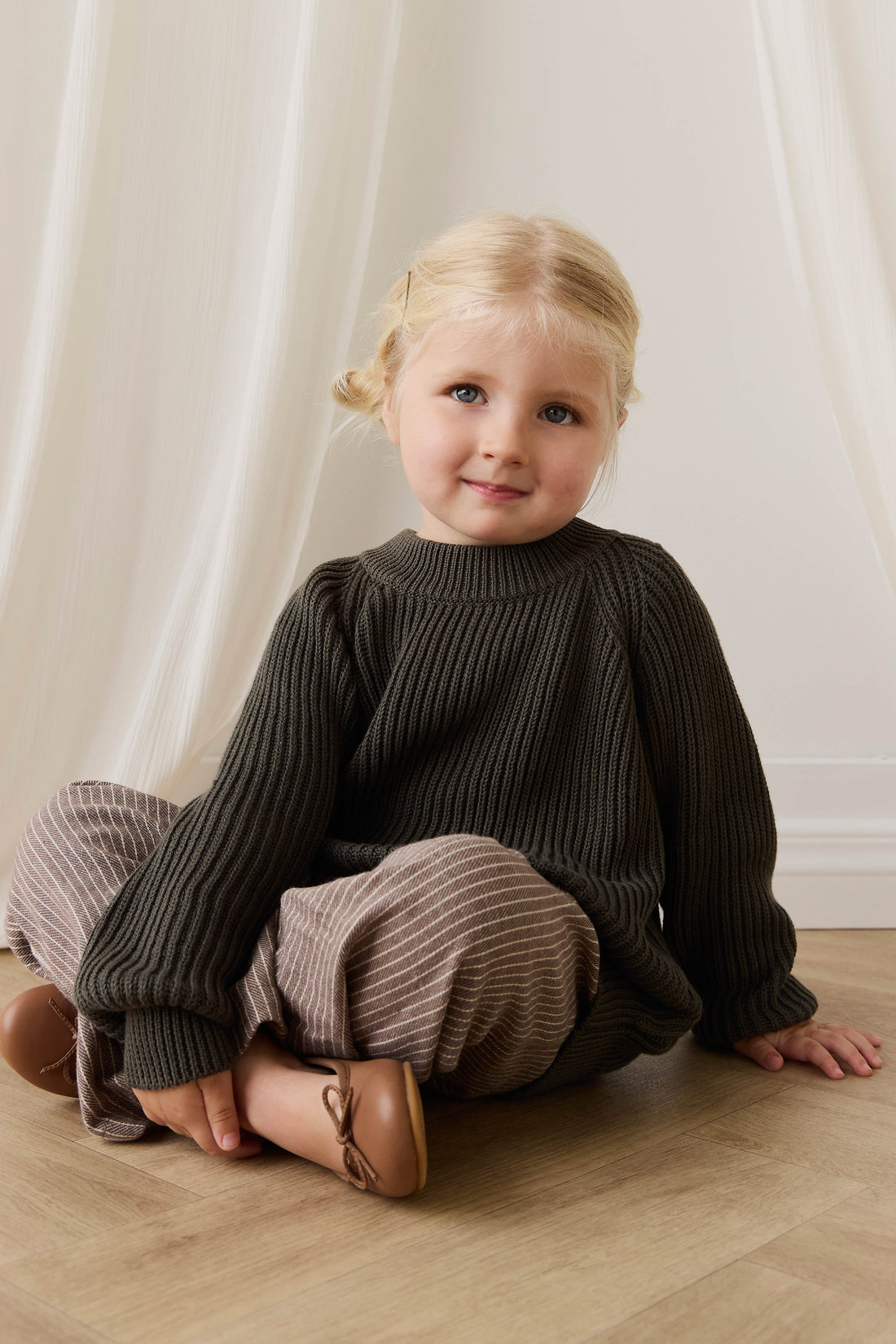 Cyrus Knit Jumper - Vine Childrens Jumper from Jamie Kay NZ