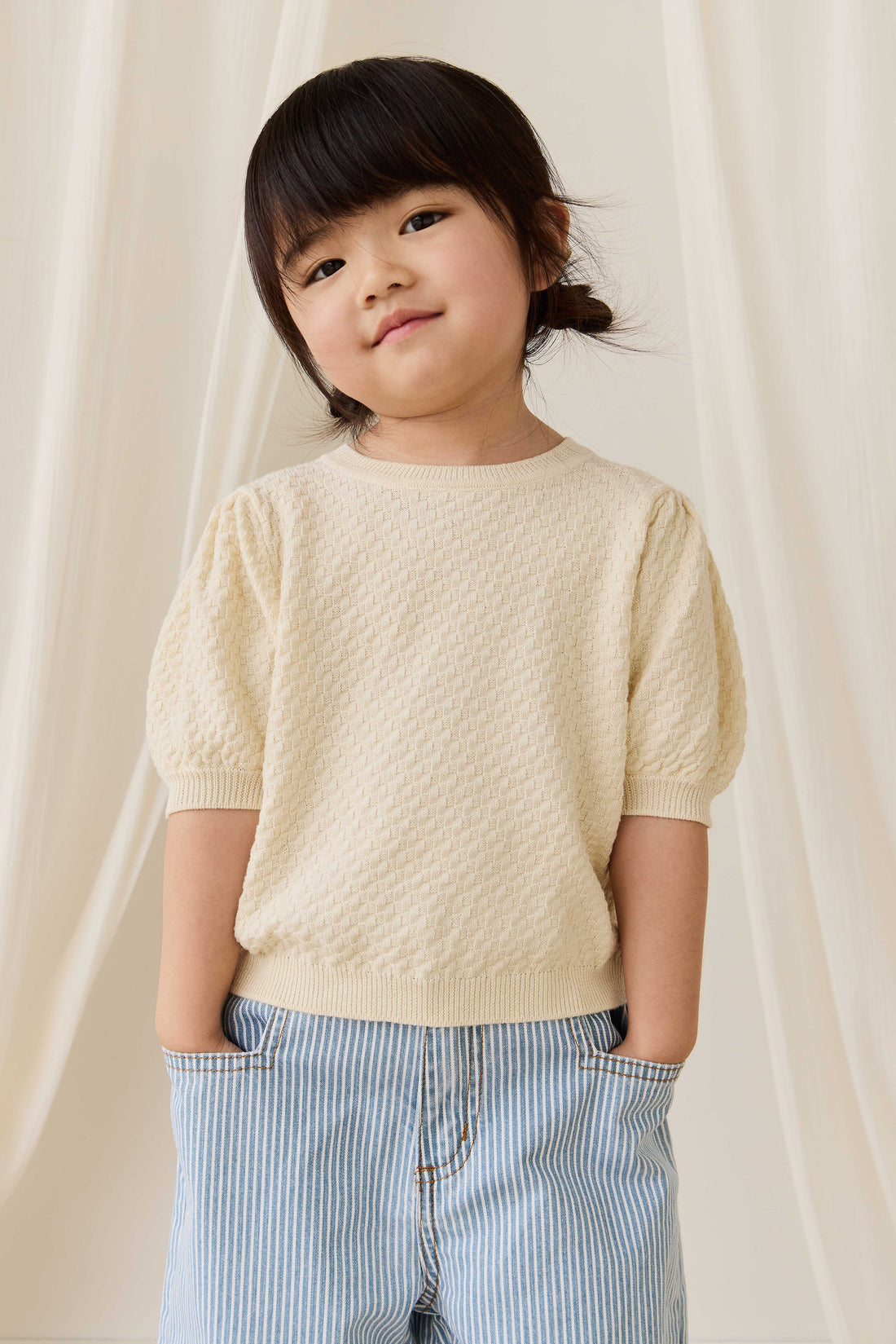 Abel Pant - Holiday Stripe Childrens Pant from Jamie Kay NZ