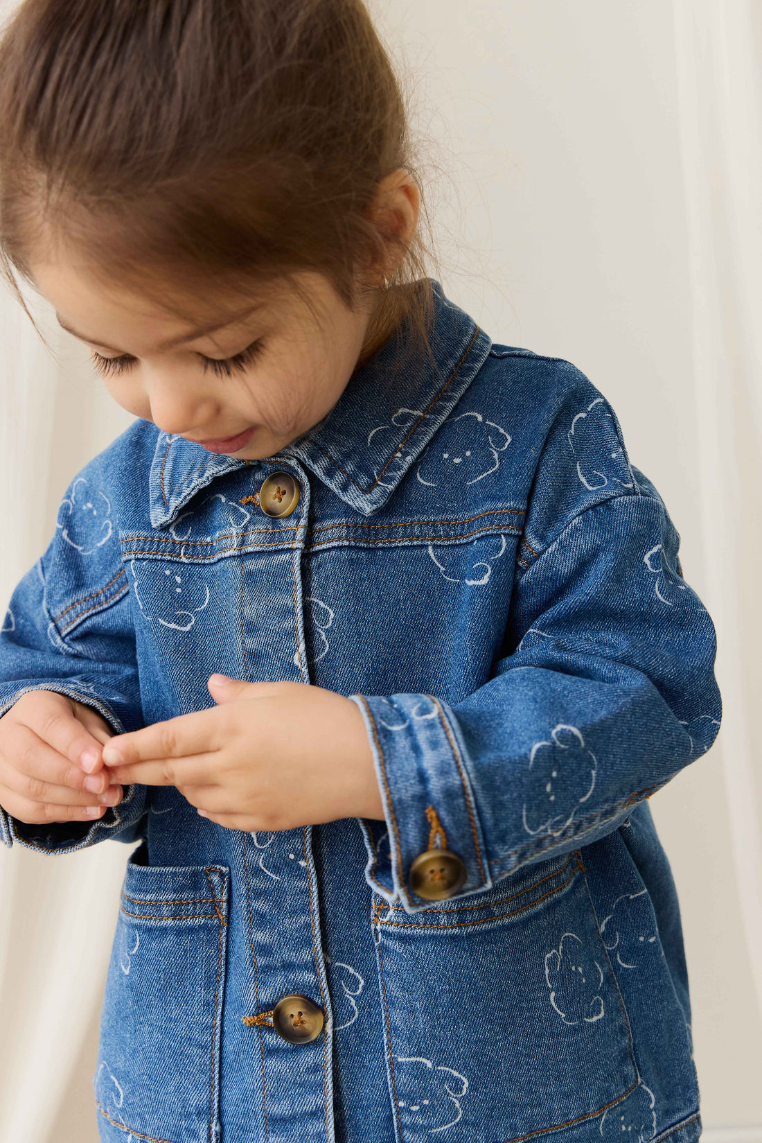 Axel Jacket - Haru Denim Childrens Jacket from Jamie Kay NZ