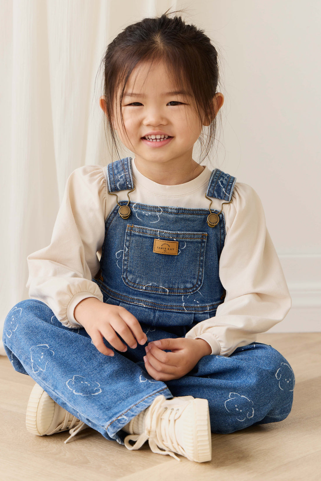 Blair Overall - Haru Denim Childrens Overall from Jamie Kay NZ