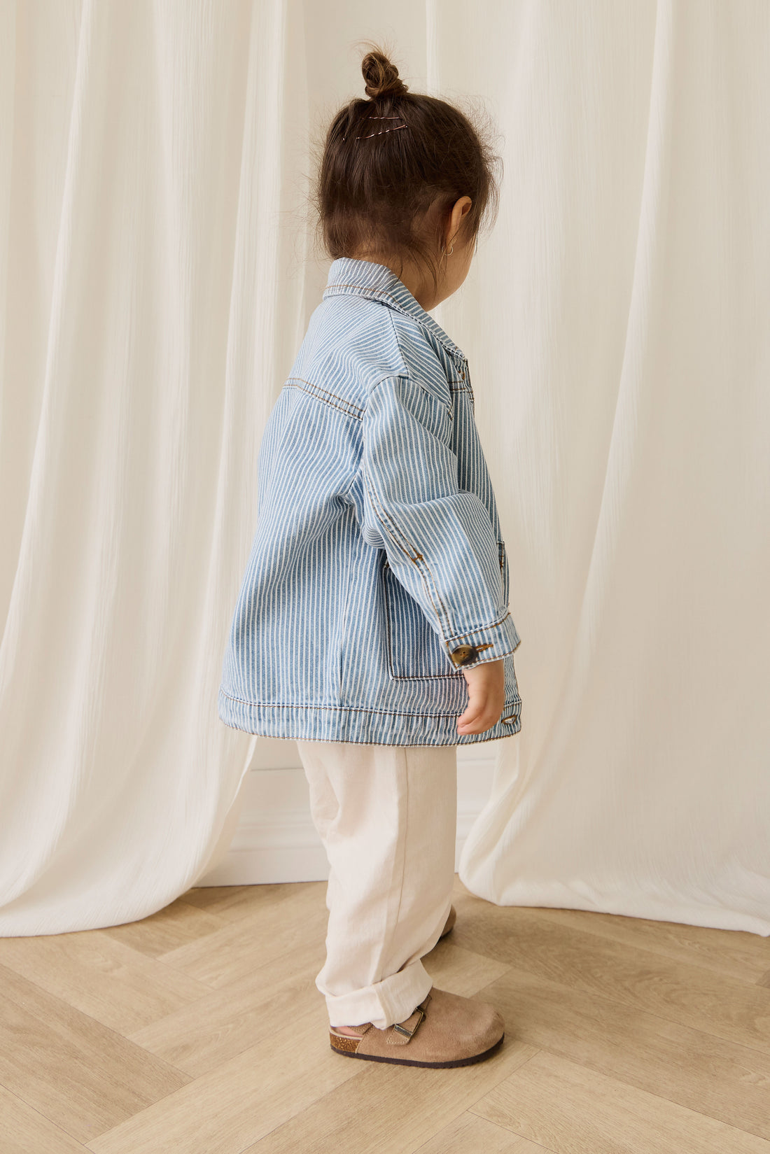 Axel Jacket - Holiday Stripe Childrens Jacket from Jamie Kay NZ