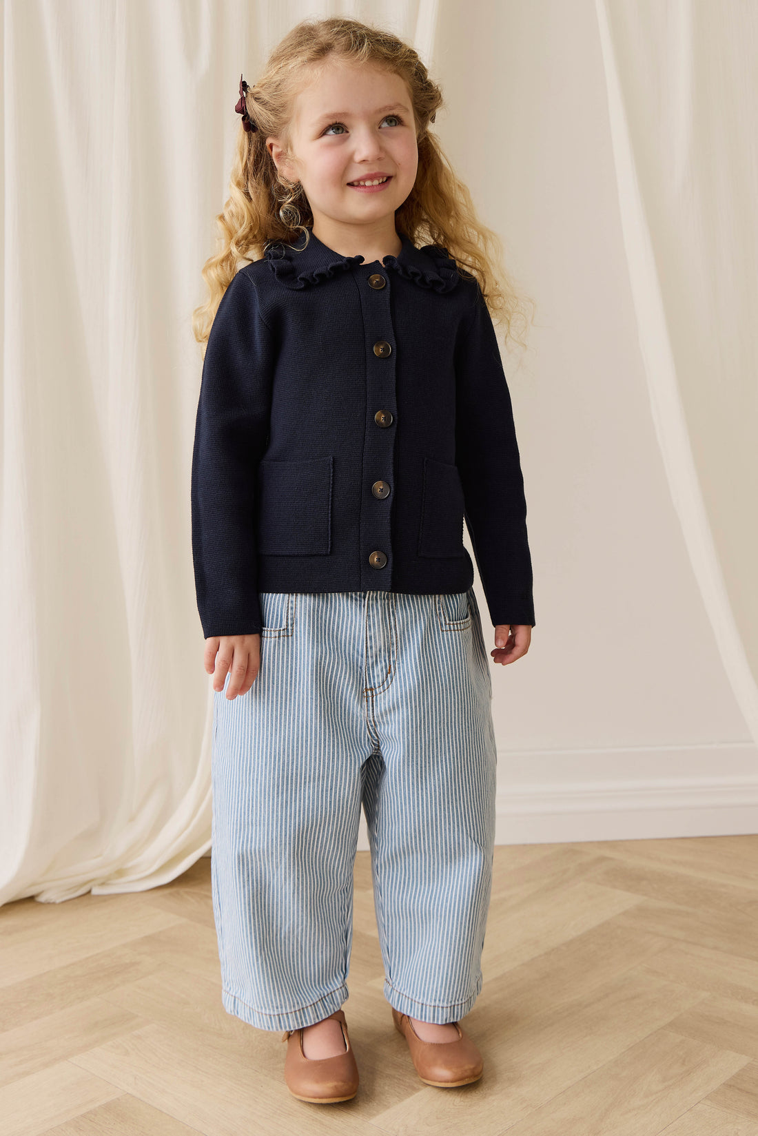 Abel Pant - Holiday Stripe Childrens Pant from Jamie Kay NZ