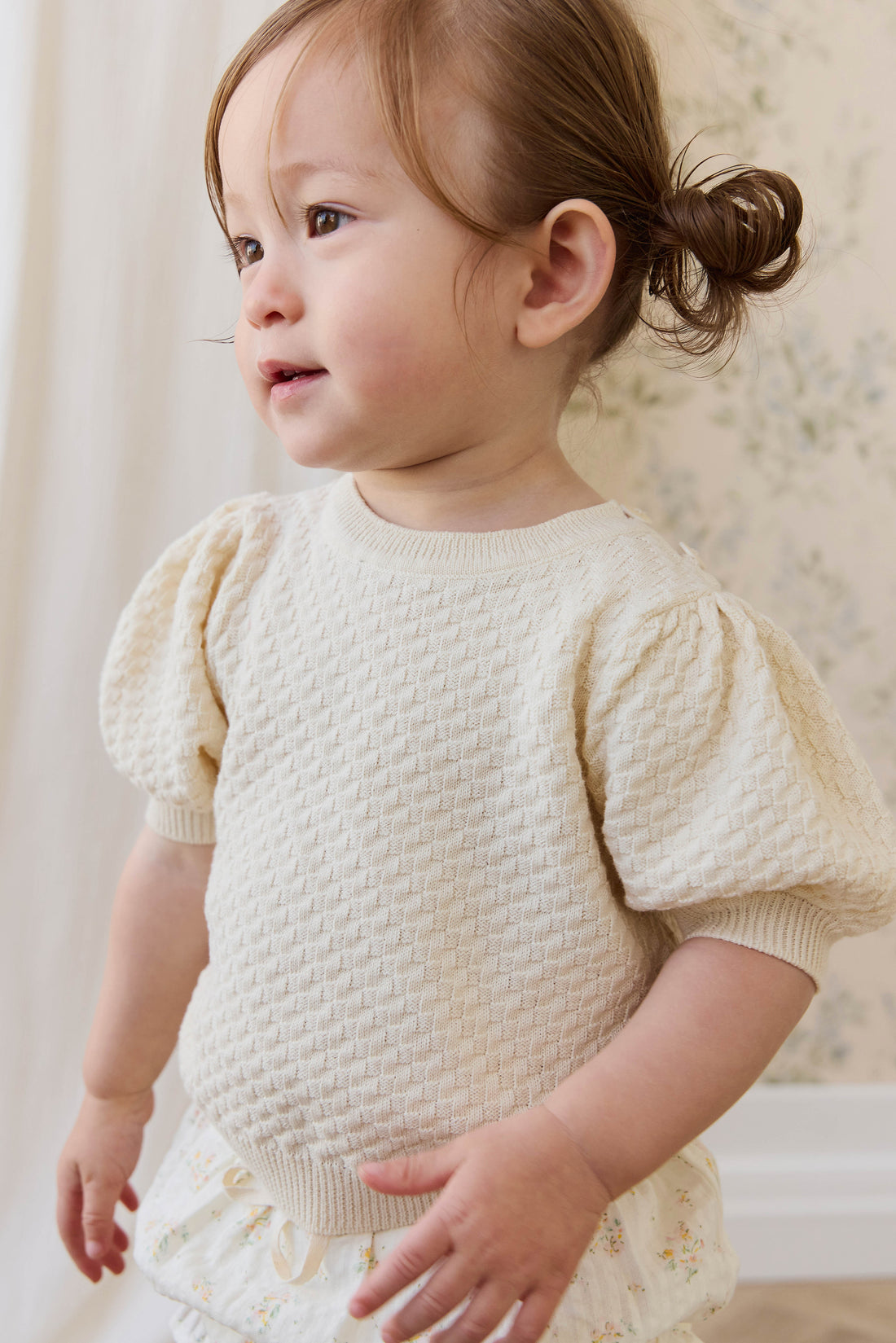 Annie Top - Cornsilk Childrens Top from Jamie Kay NZ