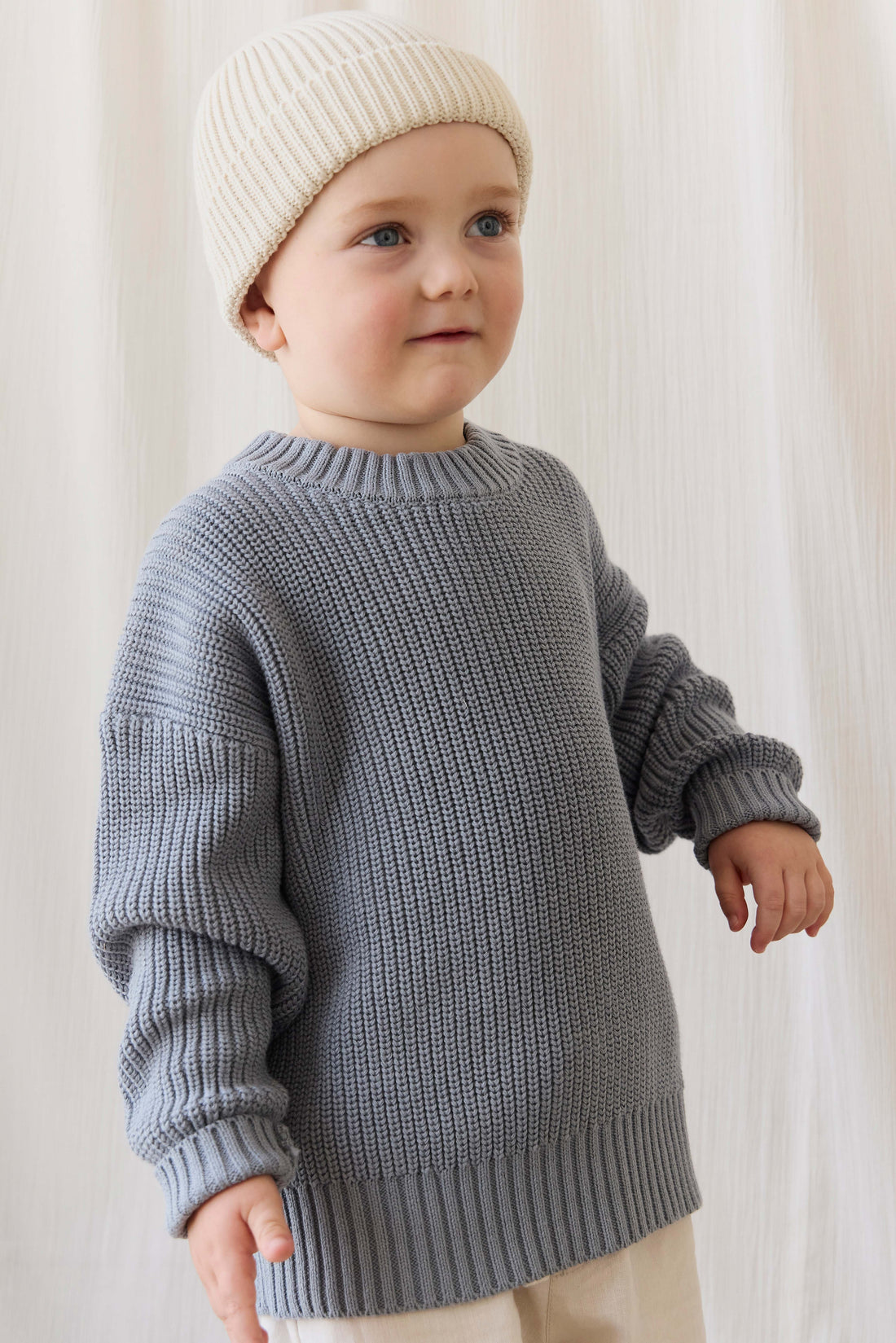 Johan Knit Jumper - Dawn Childrens Jumper from Jamie Kay NZ