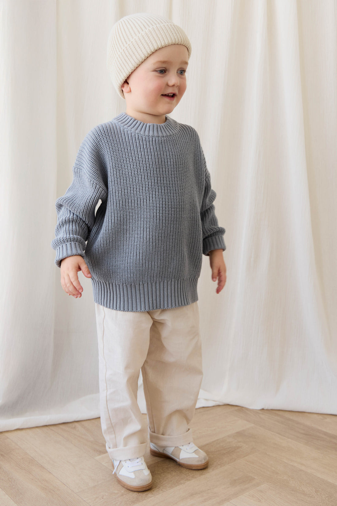 Johan Knit Jumper - Dawn Childrens Jumper from Jamie Kay NZ