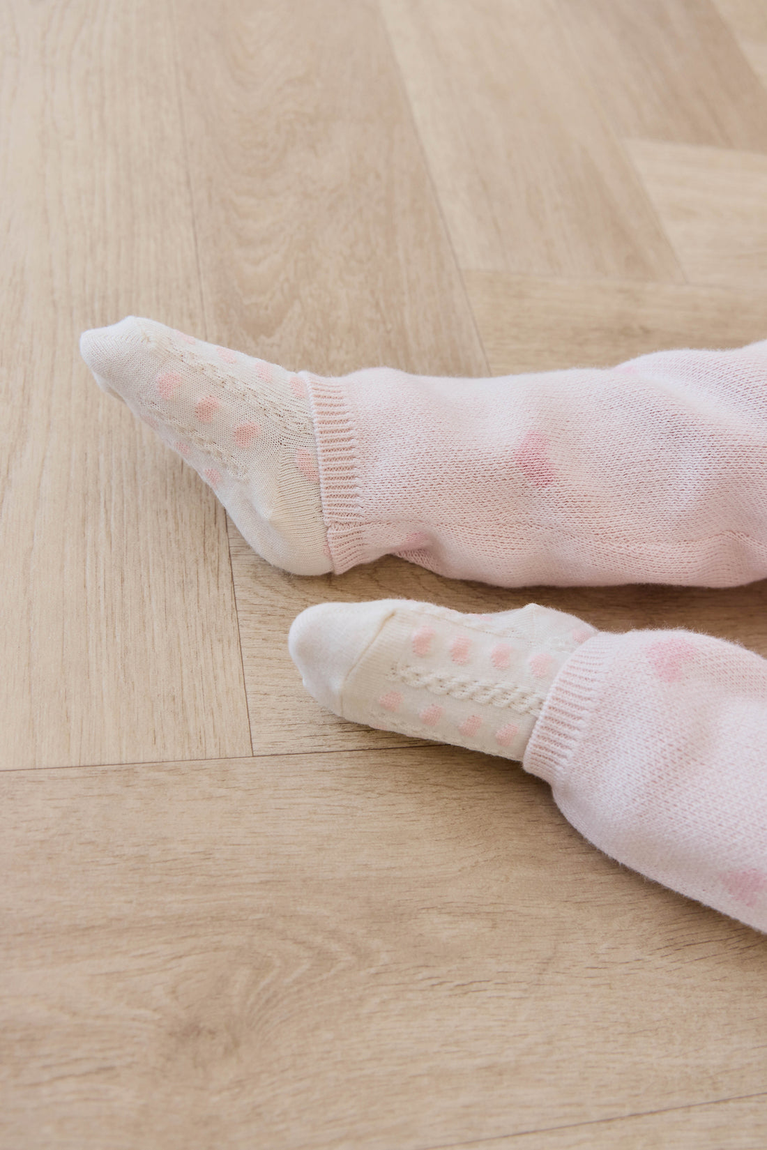 Annabelle Sock - Annabelle Heart Jacquard Childrens Sock from Jamie Kay NZ