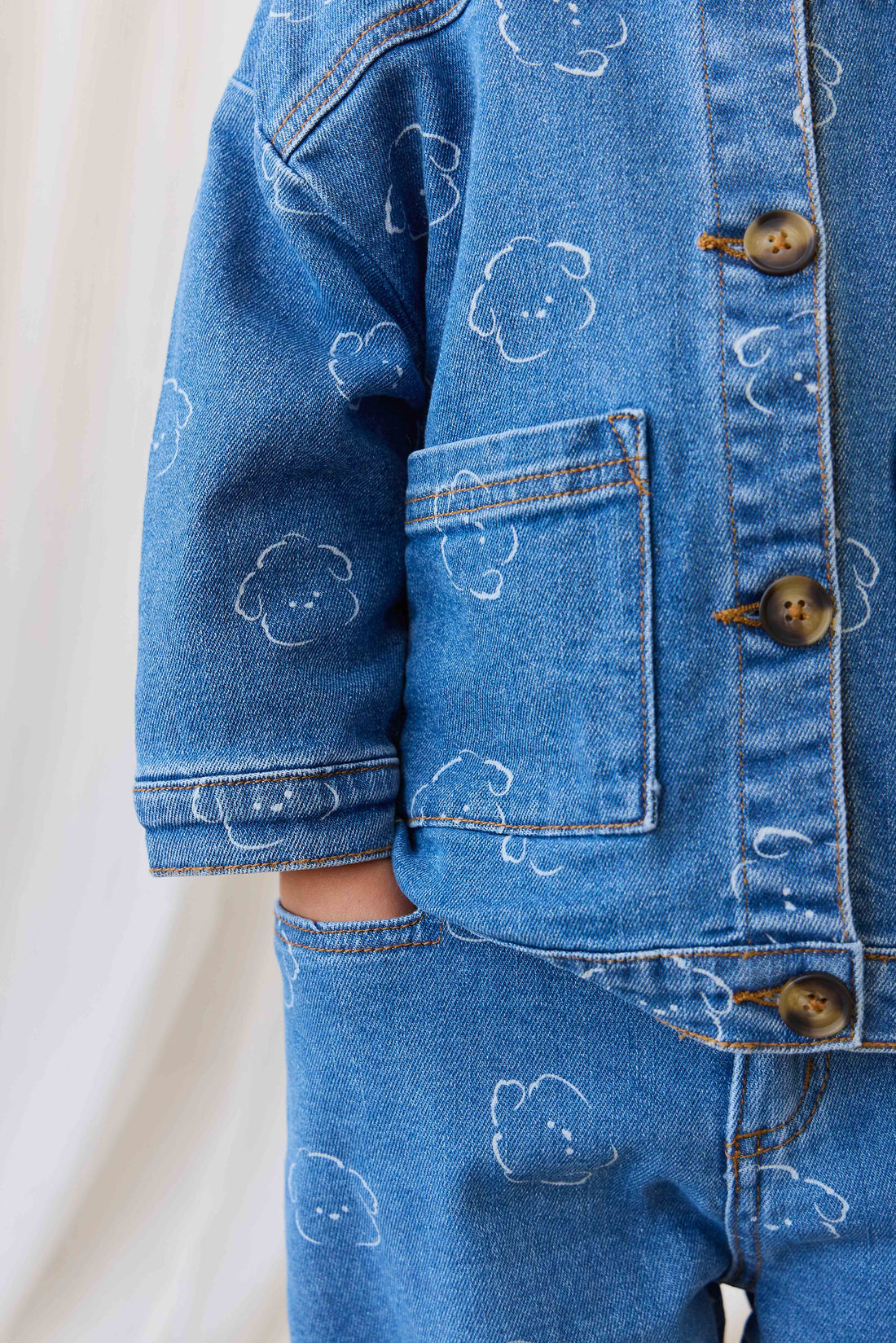 Axel Jacket - Haru Denim Childrens Jacket from Jamie Kay NZ