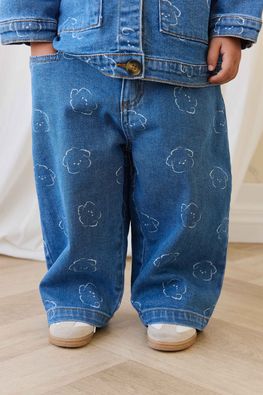 Abel Pant - Haru Denim Childrens Pant from Jamie Kay NZ