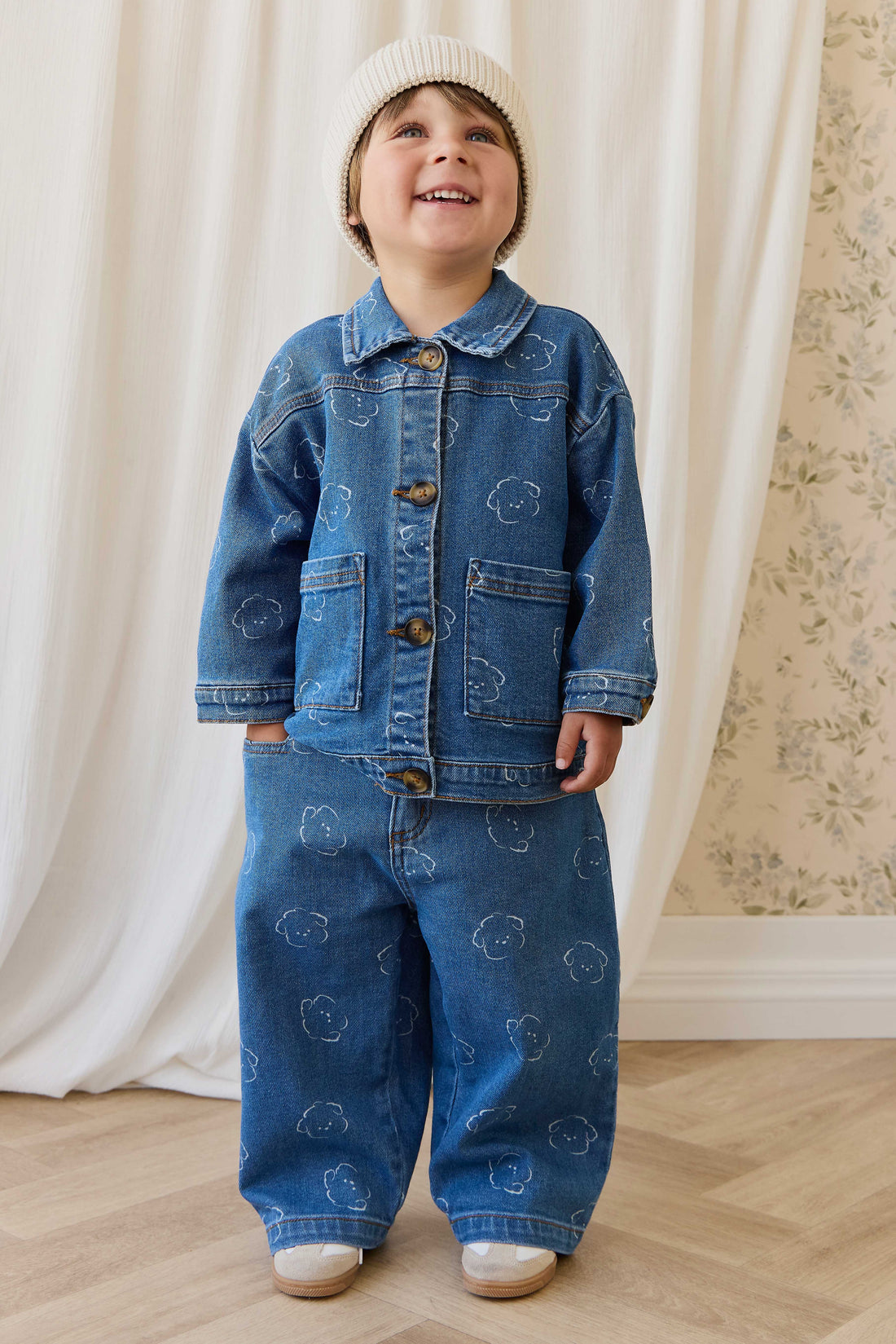 Axel Jacket - Haru Denim Childrens Jacket from Jamie Kay NZ